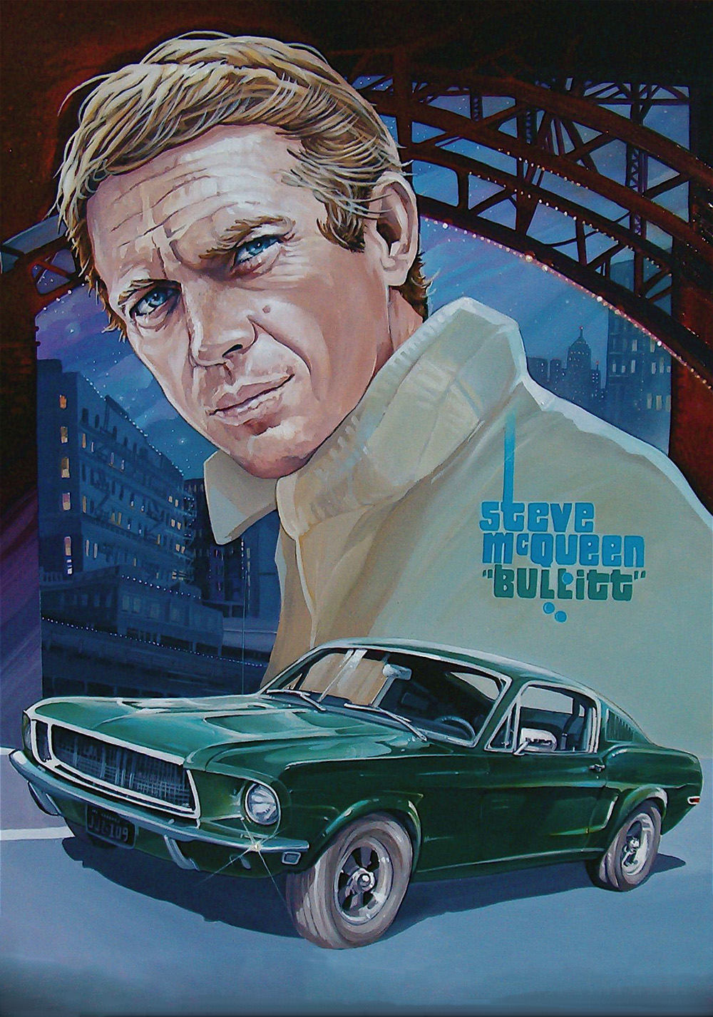 Frank Bullitt - Steve McQueen als Polizist in San Francisco
